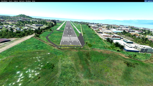 Old Lae airport Papua New Guinea » Microsoft Flight Simulator