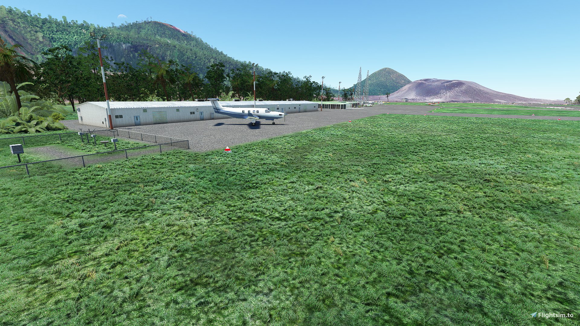 Old Rabaul Lakunai Airport NGRB For Microsoft Flight Simulator MSFS Old Rabaul Lakunai Airport NGRB For Microsoft Flight Simulator MSFS