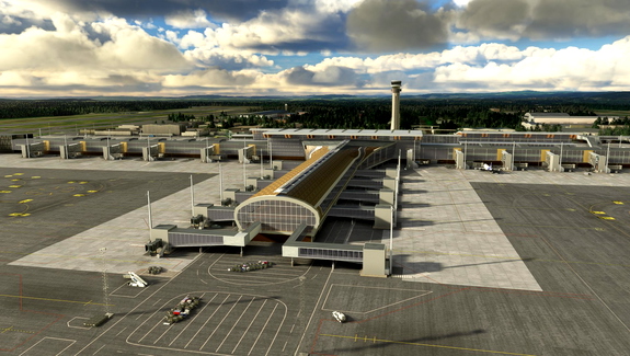 Oslo Gardermoen Airport ENGM » Microsoft Flight Simulator