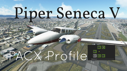 Piper PA-34 Seneca V PACX Cabinlayout
