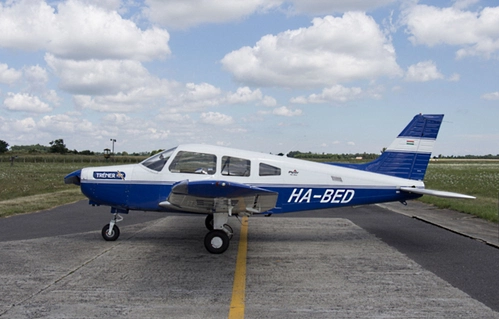 Piper PA28-160 Warrior II with Hungarian registration HA-BED