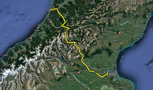 Planes and Trains Package - TranzAlpine NZ