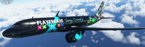 [A32NX] Player Base Community Livery  