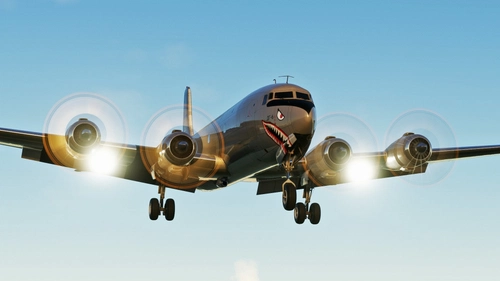PMDG DC-6A - Ukraine Air Force (Fictional)