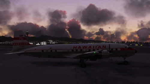 PMDG DC-6A Hawaiian Airlines