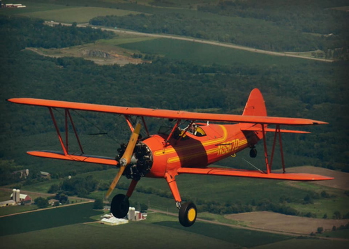 PT-17 Stearman │ "Orange Roughy" │ N55170