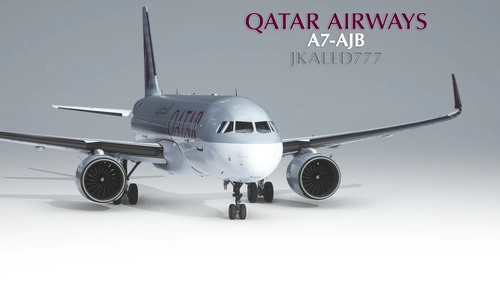 [A32NX] Qatar Airways A320 NEO A7-AJB 8K