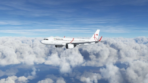 Qeshm Airlines A319 Livery (EP-SAS) FBW A32NX - 8K