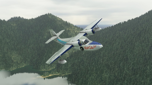 RacAir livery for Grumman G44-A Widgeon
