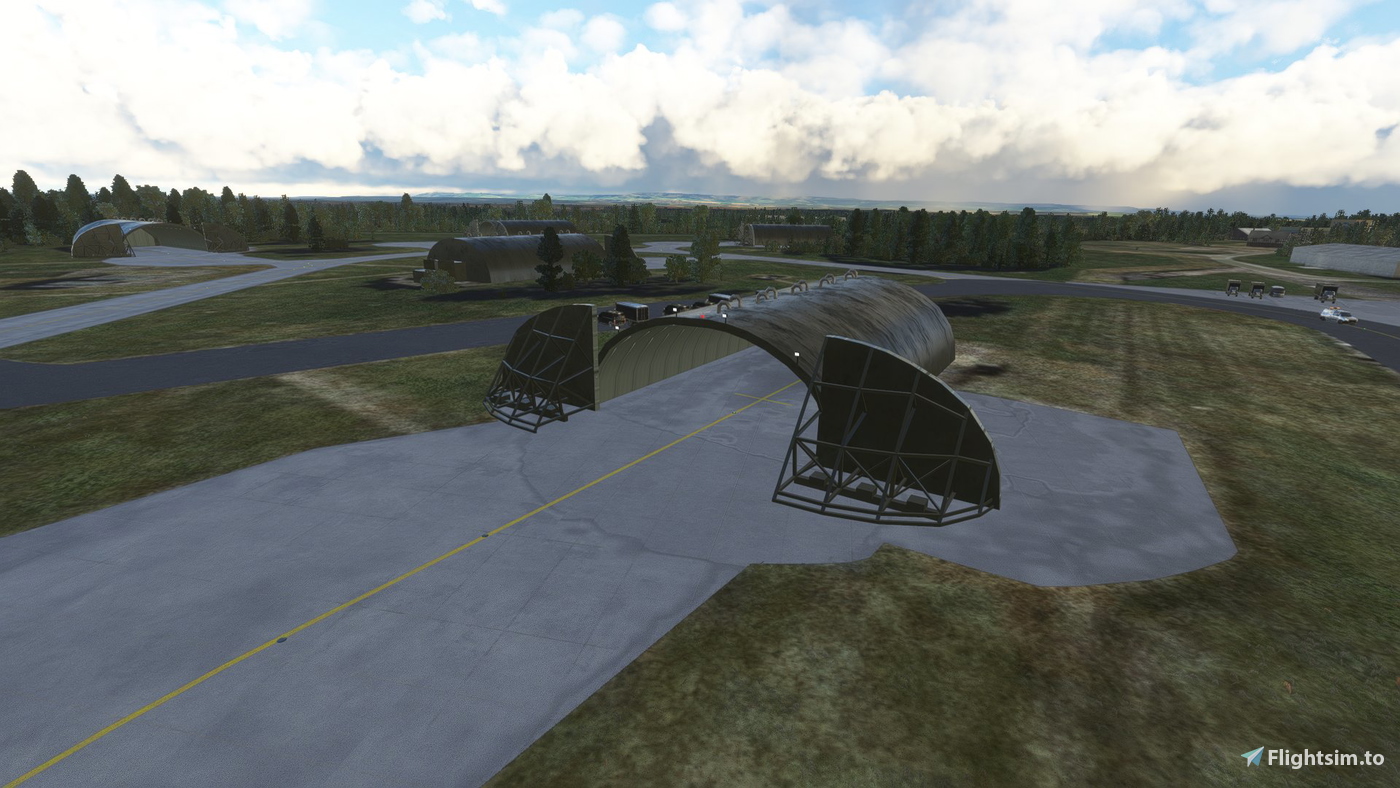 RAF Leeming EGXE pour Microsoft Flight Simulator | MSFS