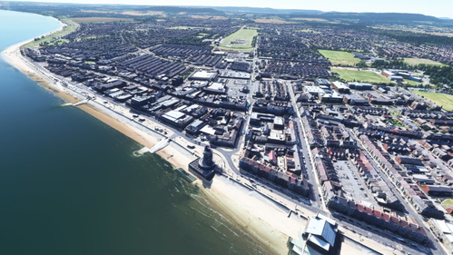 Redcar Town, North Yorkshire, UK