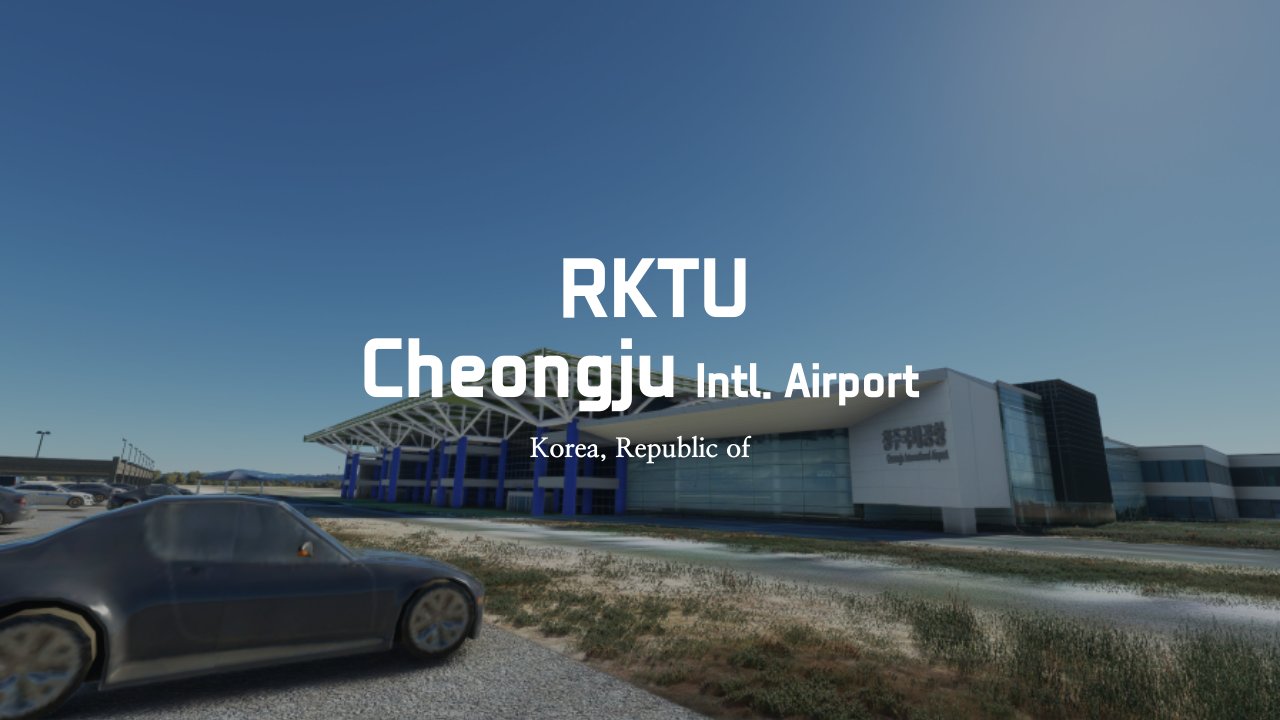 RKTU | Cheongju International Airport - Image 1