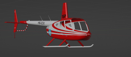 Robinson R44 Raven II HB-ZCX Air Zermatt