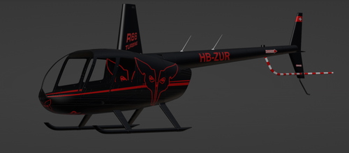 Robinson R44 Raven II HB-ZUR  Fuchs Helikopter AG 