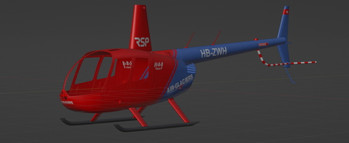 Robinson R44 Raven II HB-ZWH    Air-Glaciers 