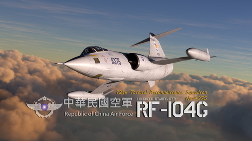 ROCAF SSW RF-104G 4375