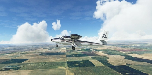 Rocky Mountain Airways - DHC-6-300 Twin Otter (Wheels Pax)