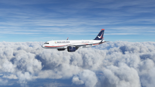 Saha Airlines (EP-SIH) FBW A32NX - 8K