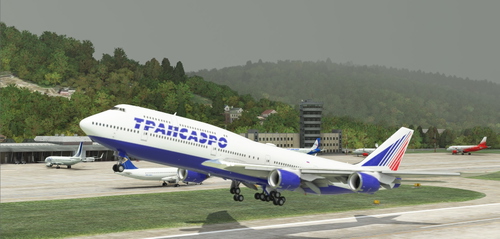 Salty B747 8i Transaero