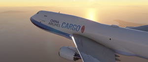 Salty Boeing 747-8i CHINA AIRLINES  CARGO (No Mirroring) thumbnail 5