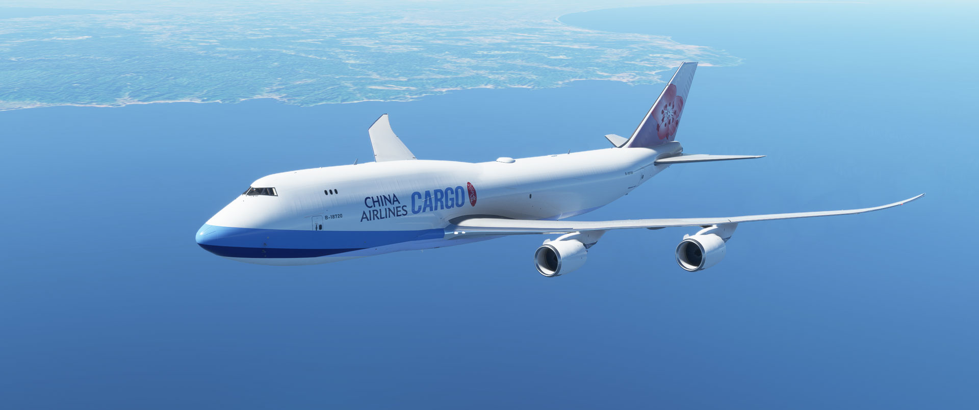 Salty Boeing 747-8i CHINA AIRLINES CARGO (No Mirroring) - Image 1