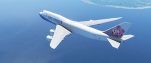 Salty Boeing 747-8i CHINA AIRLINES  CARGO (No Mirroring) thumbnail 3