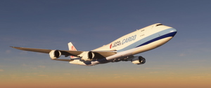 Salty Boeing 747-8i CHINA AIRLINES  CARGO (No Mirroring) thumbnail 2