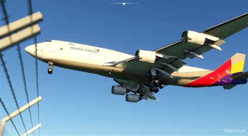 [Salty747] B747-8F Asiana Airlines Cargo [8K ULTRA] (No mirror)