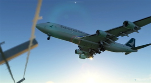 [Salty747] B747-8F Cathay Pacific Cargo [8K ULTRA] (No mirror) thumbnail 5
