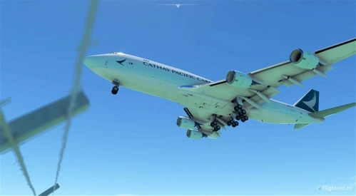 [Salty747] B747-8F Cathay Pacific Cargo [8K ULTRA] (No mirror)