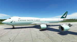 [Salty747] B747-8F Cathay Pacific Cargo [8K ULTRA] (No mirror) thumbnail 3
