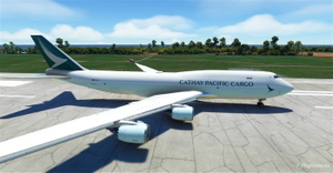 [Salty747] B747-8F Cathay Pacific Cargo [8K ULTRA] (No mirror) thumbnail 4