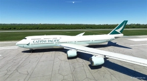 [Salty747] B747-8i Cathay Pacific [8K ULTRA] (No mirror) thumbnail 2