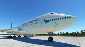 [Salty747] B747-8i Cathay Pacific [8K ULTRA] (No mirror) thumbnail 1