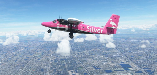 Silver Airways - DHC-6-300 Twin Otter (Wheels Pax) 