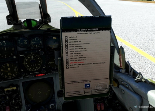 SIM SKUNK WORKS LN3 configuration file, LIRS to LFKS 
