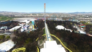 Six Flags Magic Mountain theme park, Los Angeles, CA thumbnail 11