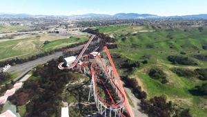 Six Flags Magic Mountain theme park, Los Angeles, CA thumbnail 15