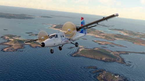 SkyBus DH6 300 Wheels Pax Twin Otter 8K. [G-ISSG]. Requested.