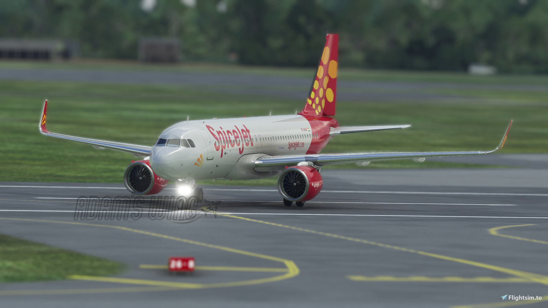 Spicejet Livery Asobo A320 Neo  - Image 2