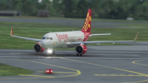 Spicejet Livery Asobo A320 Neo  thumbnail 2