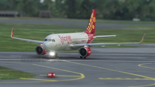 Spicejet Livery Asobo A320 Neo 