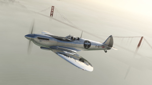 Spitfire Mk.IX MJ271 "The Silver Spitfire" G-IRTY thumbnail 8
