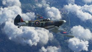 Spitfire Mk.IX RR232 "City of Exeter" G-BRSF (Four Versions) thumbnail 4