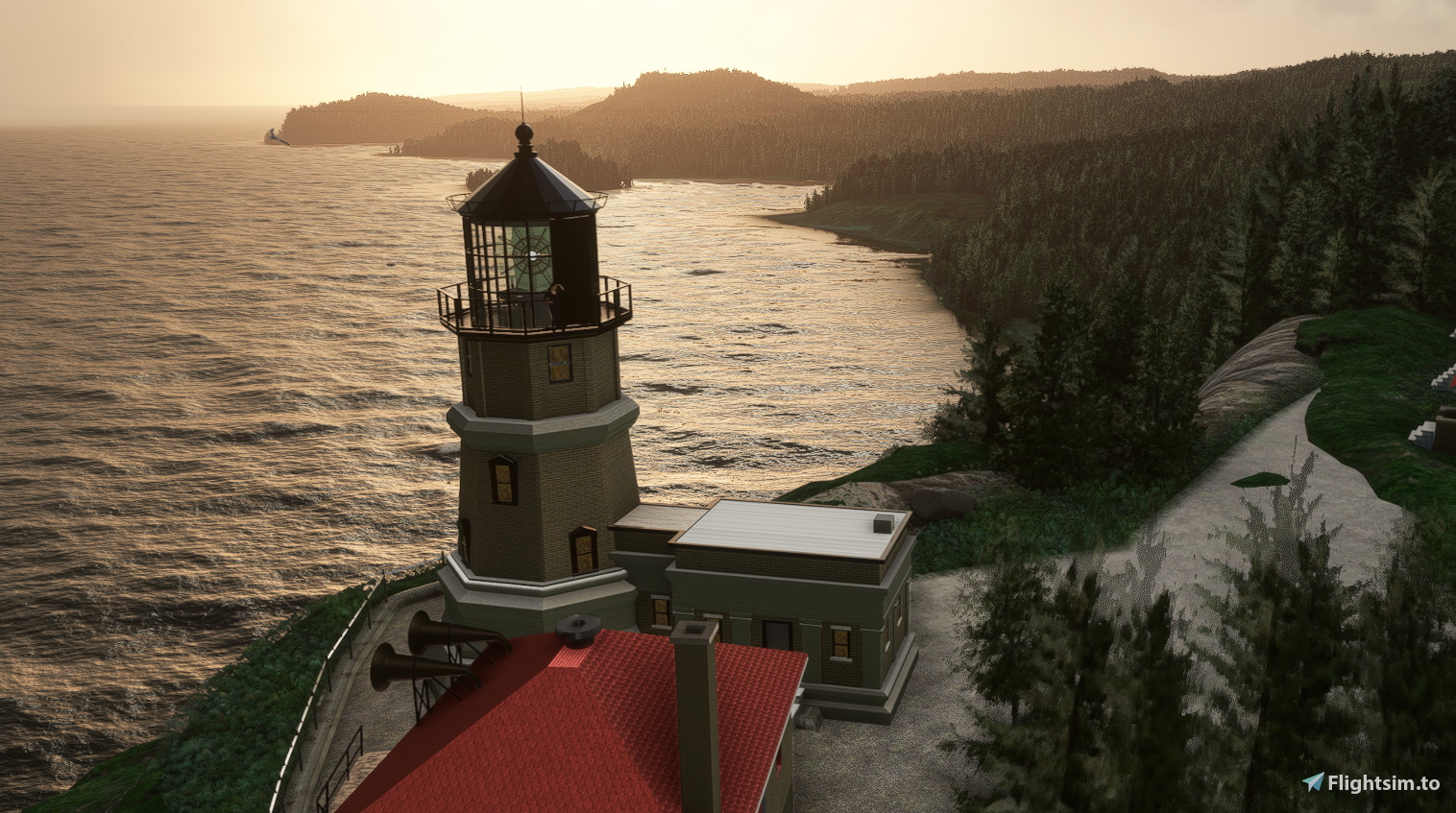 Split Rock Lighthouse And KBFW MSFS Add on Flightsim to split-rock-lighthouse-and-kbfw-msfs-add-on-flightsim-to