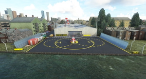 SPLV Skyports London Heliport, Isle of Dogs, London, England, UK. (New) thumbnail 2