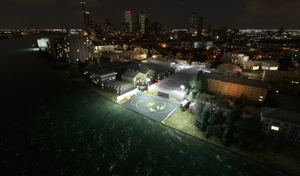 SPLV Skyports London Heliport, Isle of Dogs, London, England, UK. (New) thumbnail 7