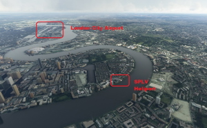 SPLV Skyports London Heliport, Isle of Dogs, London, England, UK. (New) thumbnail 6