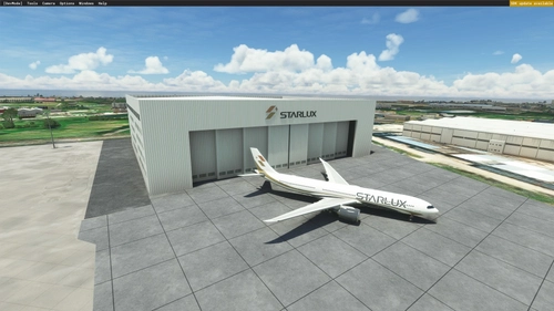 STARLUX Airlines Mantainance Hanger