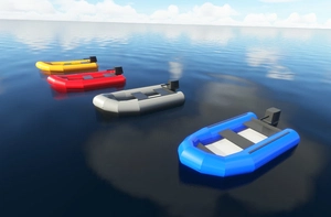 Static Boats 3D Model Library thumbnail 10